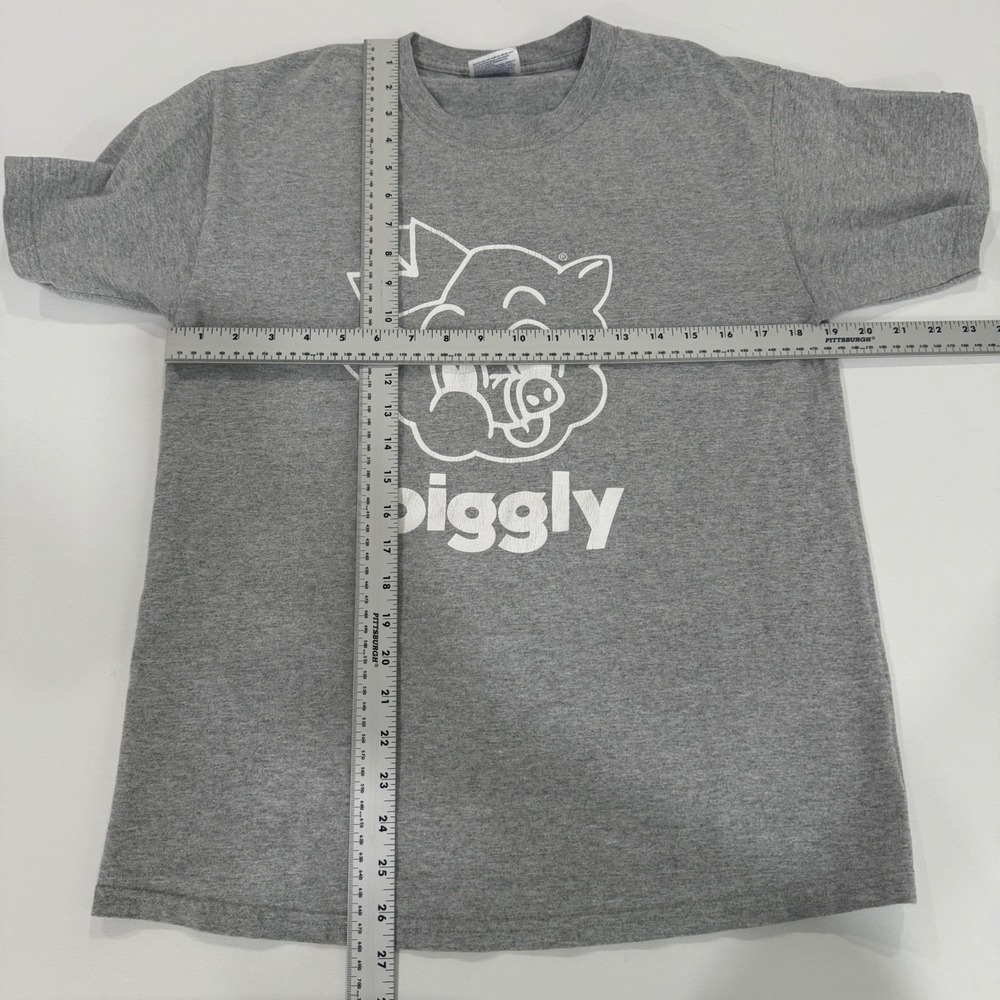 Piggly Wiggly T-Shirt Adult Medium Gray Excellent Hilton Head‎ SC - Picture 5 of 8